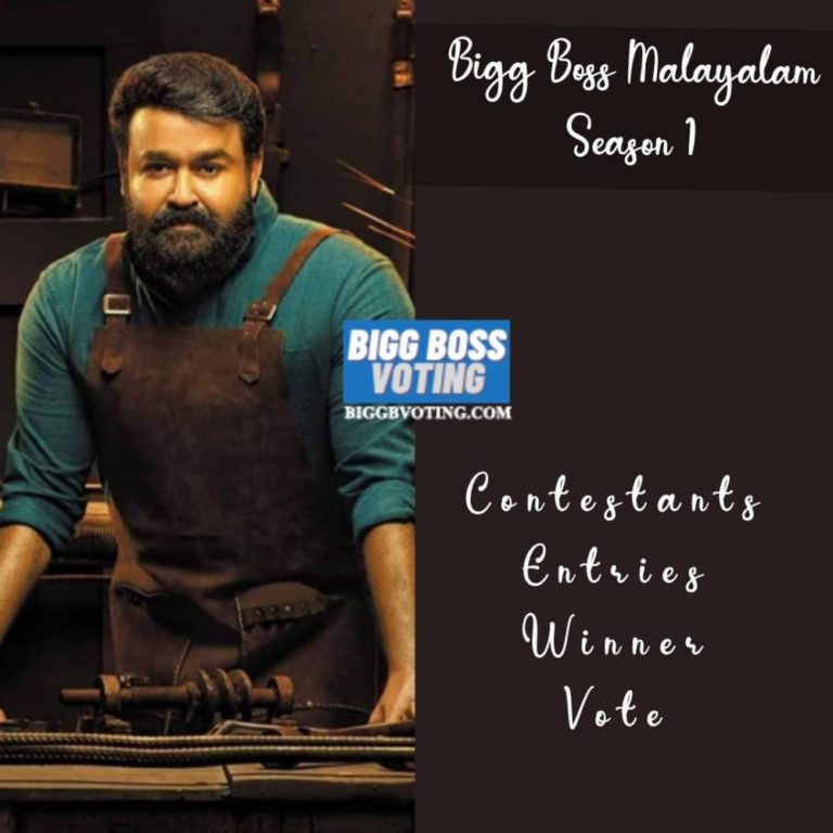 Bigg boss Malayalam season 1