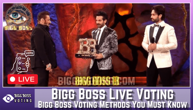 Bigg Boss Live Voting Bigg Boss Voting Methods You Must Know