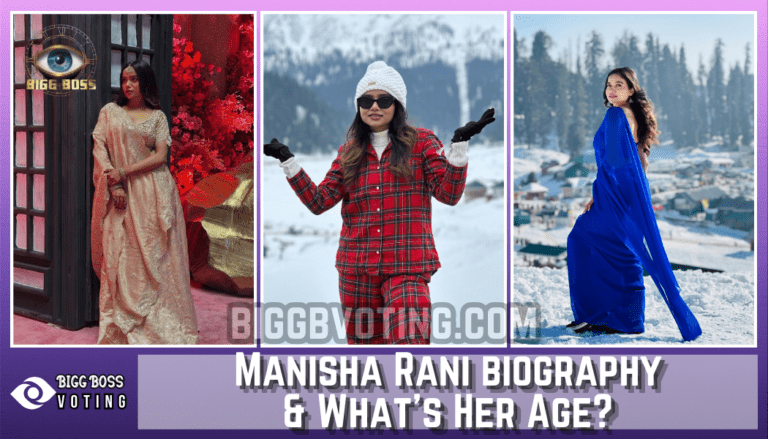 Manisha Rani Age, Bio, Physical Appearance, Weight, Career