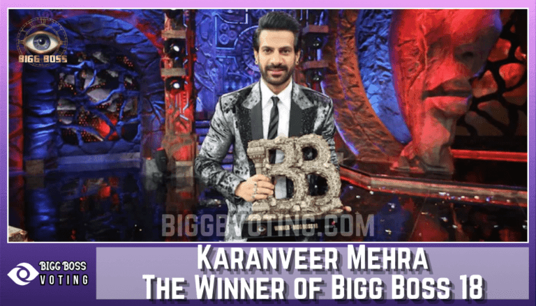 Who is the Winner of Bigg Boss 18 Karanveer Mehra The Finalist