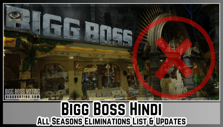 Bigg Boss Hindi All Seasons Eliminations List & Updates