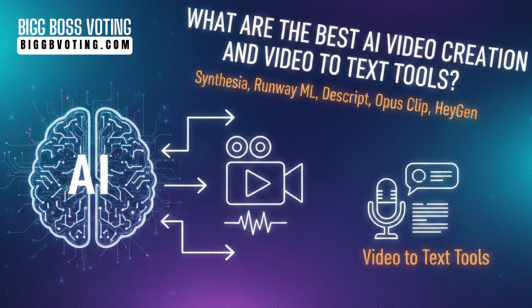 What Are the Best AI Video Creation and Video to Text Tools