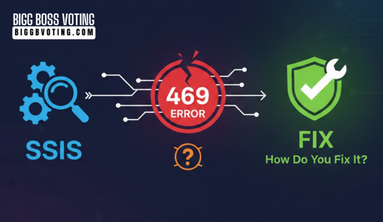 What Is SSIS 469 Error and How Do You Fix It