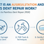 What Is an Ausbeulstation and How Does Dent Repair Work