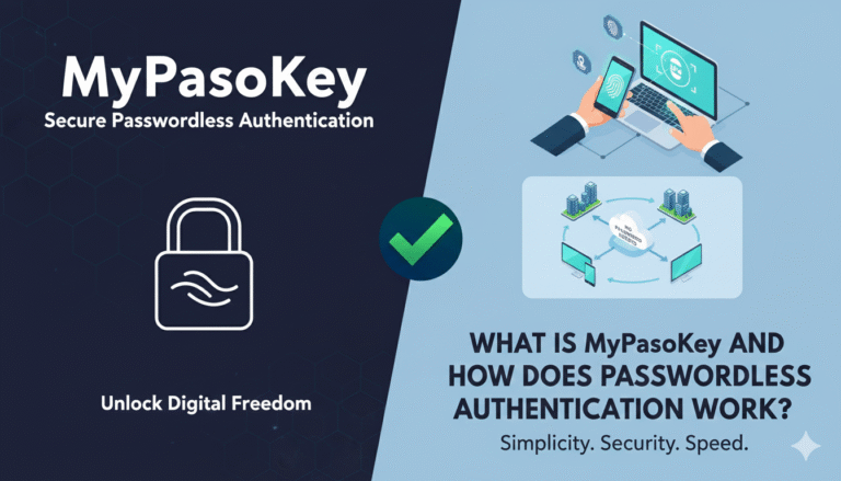 What Is MyPasoKey and How Does Passwordless Authentication Work