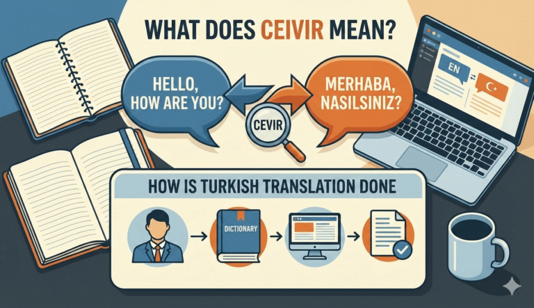 What Does Ceıvır Mean and How Is Turkish Translation Done