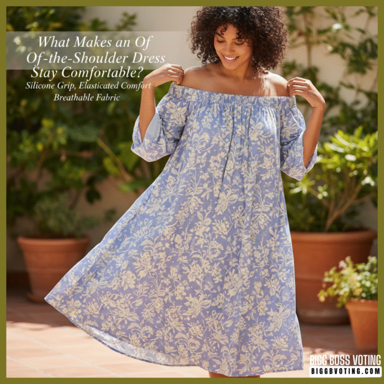 What Makes an Off the Shoulder Dress Fit Stay Comfortable