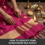 How to Identify a Pure Kanjivaram Silk Saree Easily