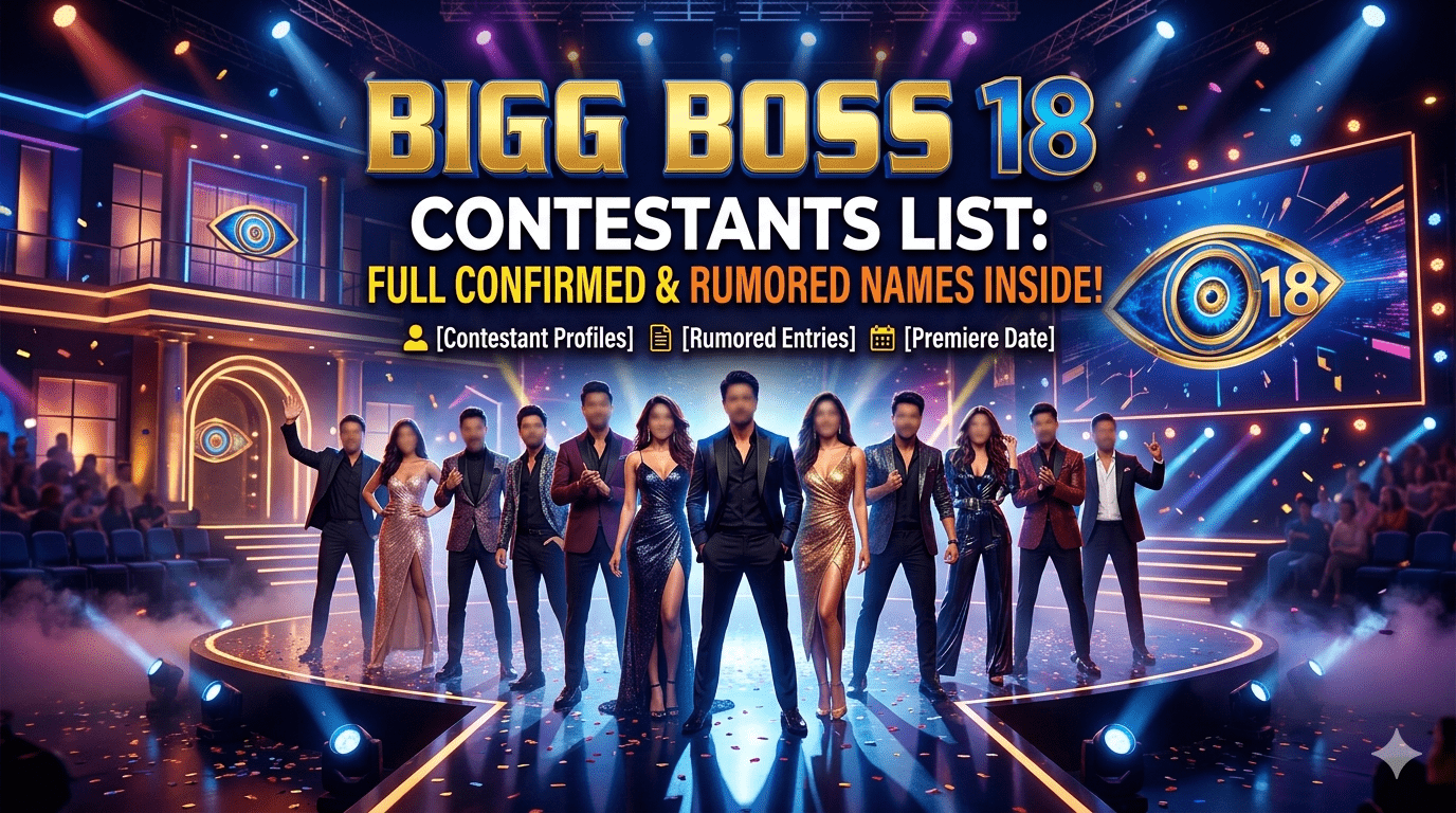 Bigg Boss 18 Contestants List