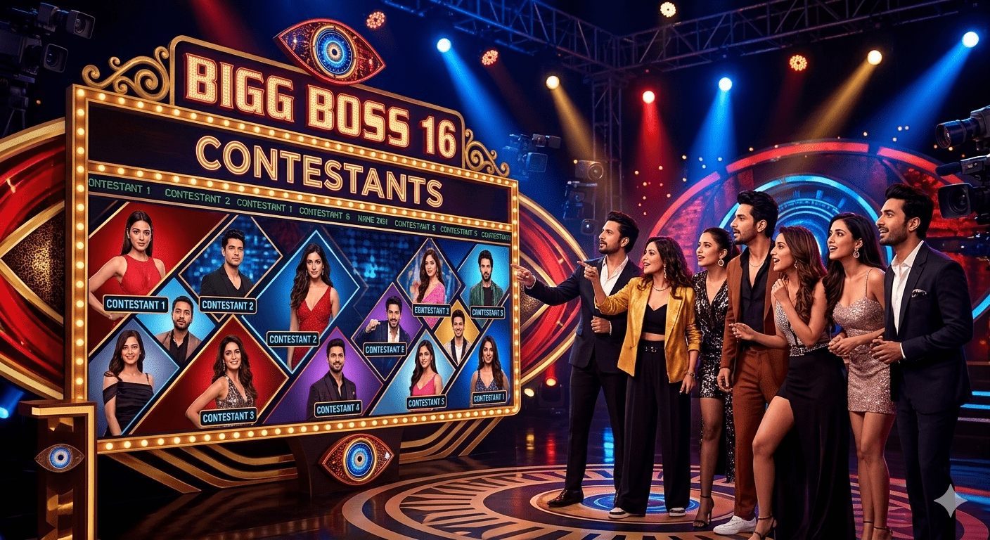 Bigg Boss 16 Contestants Name