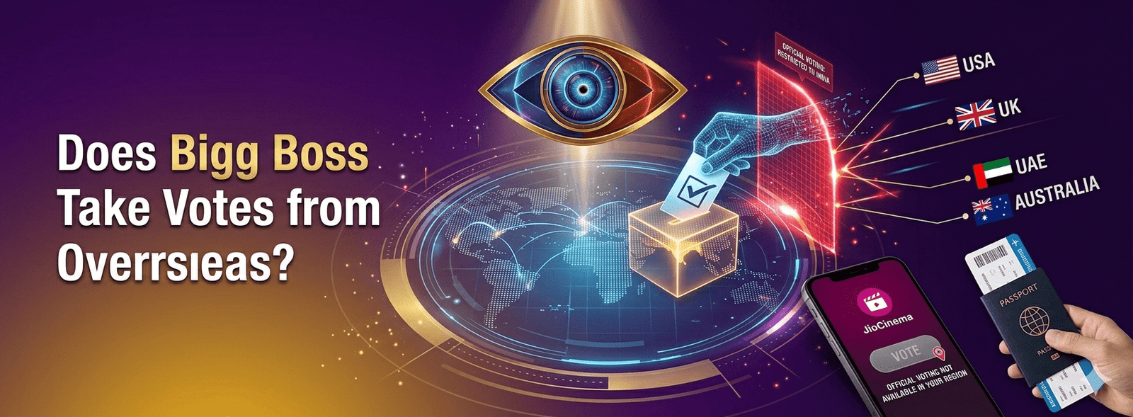 Does Bigg Boss Take Votes from Overseas