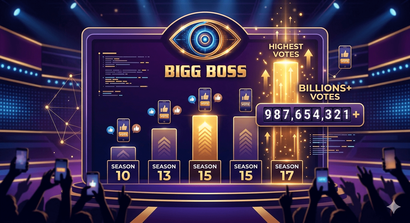 Which Bigg Boss Season Has the Highest Votes