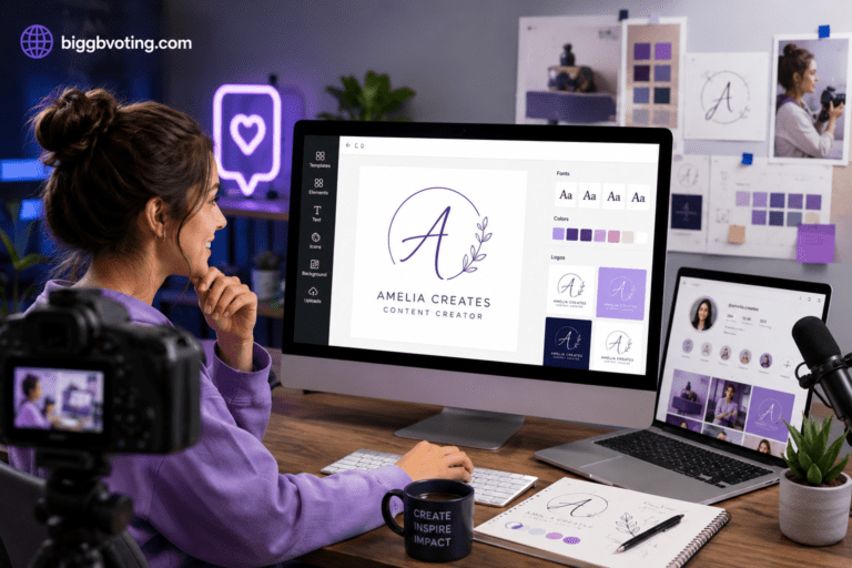 Content Creators Use a Logo Maker to Build